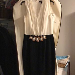 Cynthia Steffe Jeweled Cocktail Dress